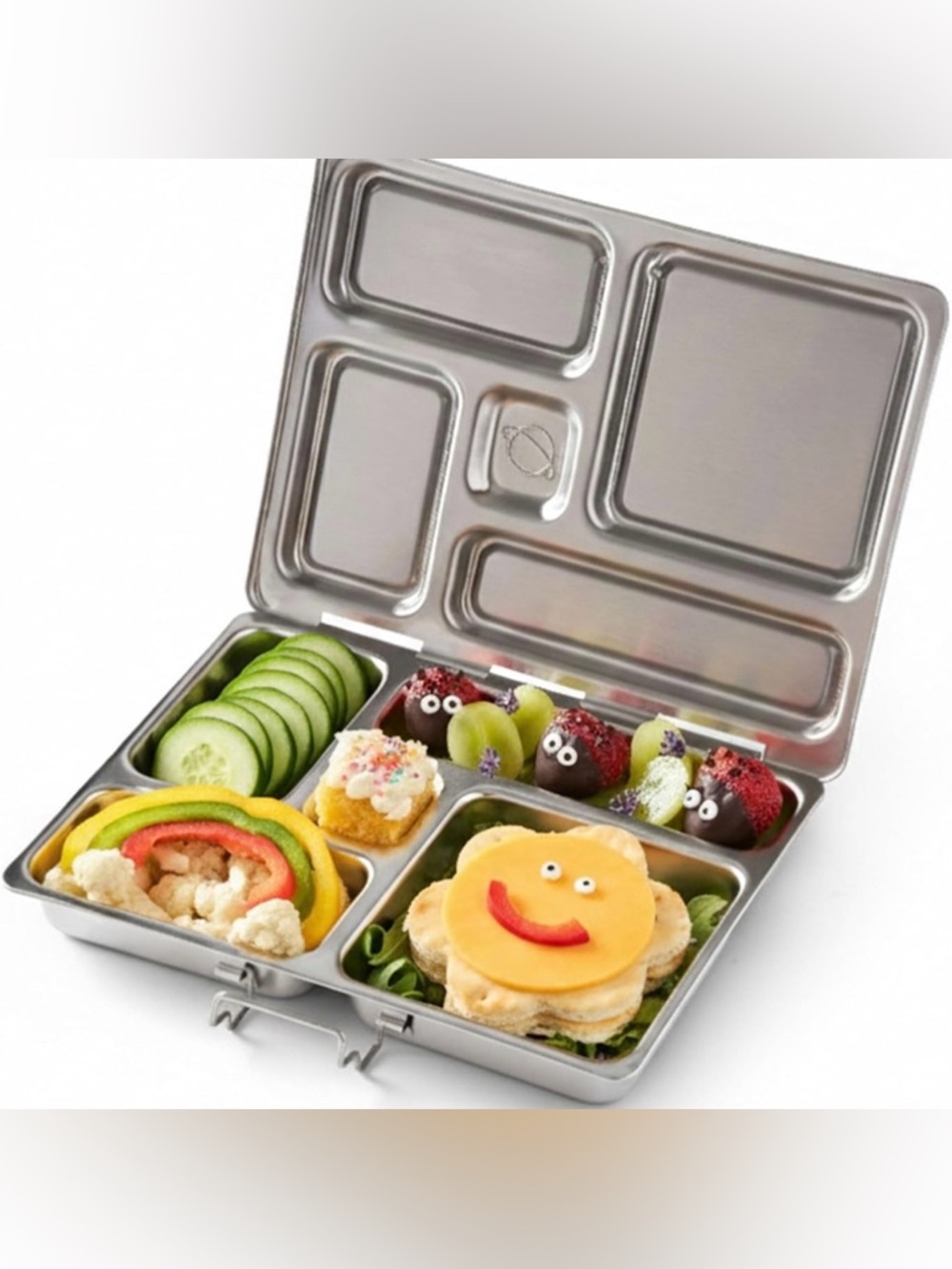 PlanetBox Rover Stainless Steel Lunch Boxe Bento Box 5 Compartment